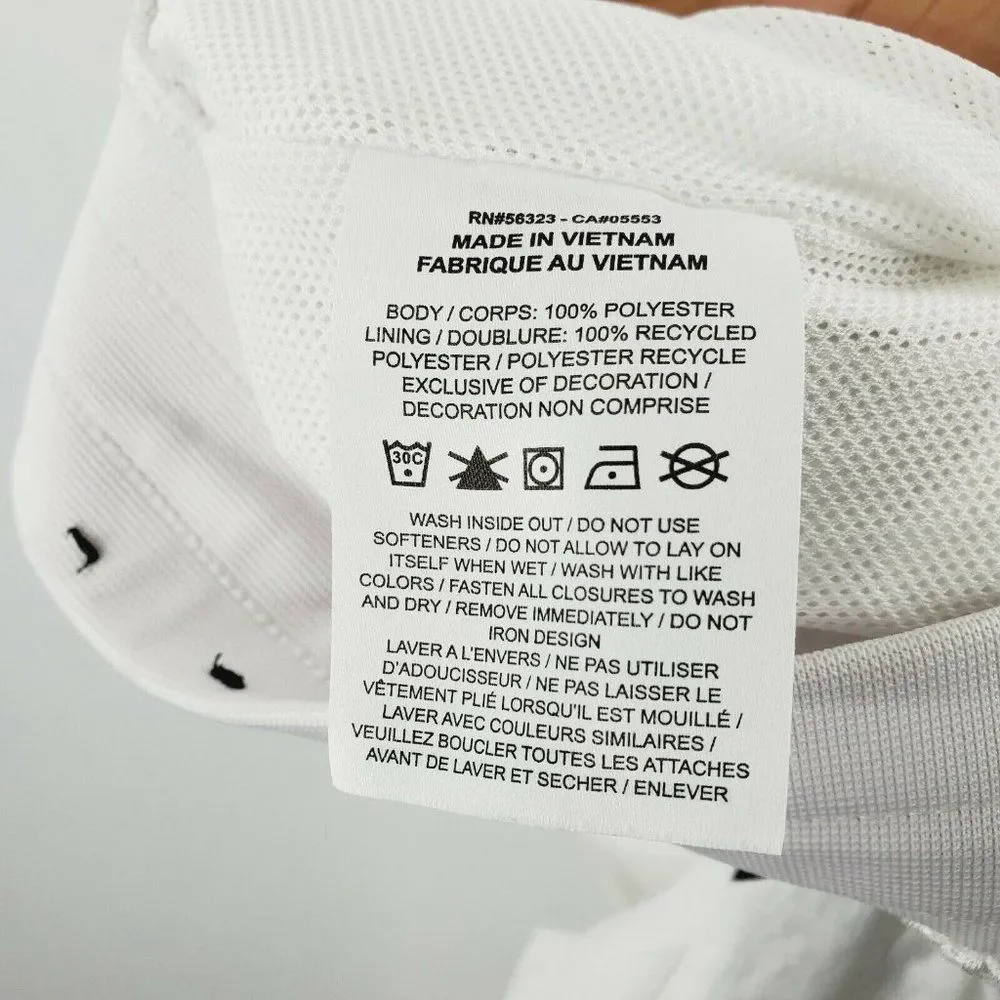 Nike Mens White‎ Long Sleeve Full Zip Elastic Waist Tracksuit Size M/L Set Of 2